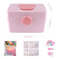 Childrens Hair Accessories Storage Box Baby Head Rope Hairpin Rubber Band Head Jewelry Dressing Cute Girl Jewelry Box