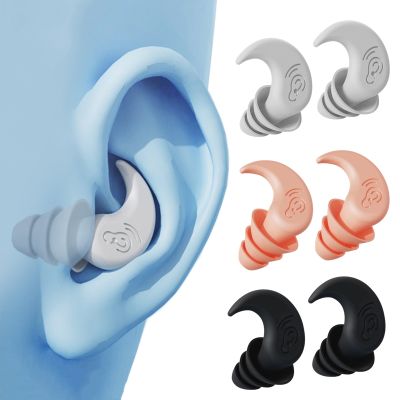 Ear Plugs Diving Seaside Pool Silicone Noise Reduction Earplugs for Sleeping Trevel Natation