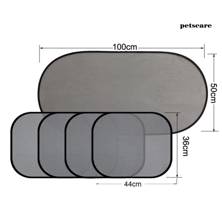 pctม่านบังแดดตาข่ายบังแดดป้องกันรังสียูวีสําหรับหน้าต่างรถยนต์
