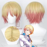 AEOZAD อะนิเมะ projeto sekai palco colorido! Tenma tsukasa คอสเพลย์ peruca de ฮาโลวีน 30 ซม. คอสเพลย์วิกผม curtas resistente ao calor do cabelo sintético