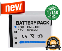 แบตเตอรี่กล้องคาสิโอ NP-130/130A CNP130 Replacement Li-Ion Battery Rechargeable for  Casio camera NP130/130A CNP130 J0055