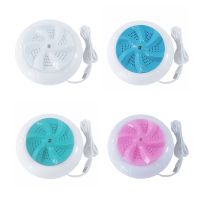 Mini Ultrasonic Turbo Washing Machine Portable USB Powered Removes Dirt Washer