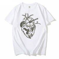 Vagarytees T Shirt Men Hip Hop Bicycle Lover T-Shirt Anatomy Cycling Heart/Classic T-Shirt Summer Unisex Streetwear Tees