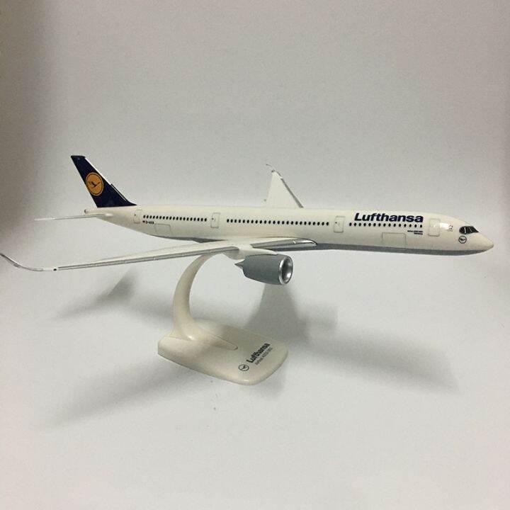 a350เครื่องบินโดยสาร-lufthansa-ขนาด33ซม-เครื่องบินจำลองเครื่องบินจำลองเครื่องบินจำลองโมเดลเครื่องบินประกอบพลาสติก1-250เครื่องบินของขวัญเครื่องบินของเล่น