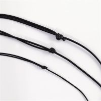 【DT】hot！ Wax Cord Leather Choker Necklace Accessories Adjutable Chain Buckle Jewelry Neclace