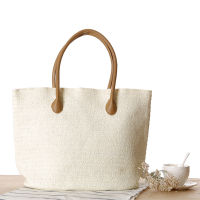 European style straw bag shoulder bag fashion simple travel beach woven women bag