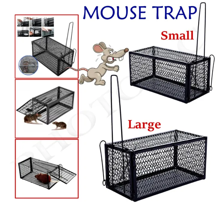 Mouse Trap Cage for Mice Black Lazada PH