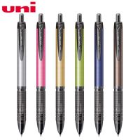 【☄New Arrival☄】 azaooc 10ชิ้น/ล็อต Uni ถังพลังงานปากกาลูกลื่น Sn-201pt-0.7mm Tip-6colors เครื่องเขียนสำนักงานอยู่