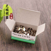 10box Big Head Pushpin Nickel-Plated yuan tou ding I-shaped