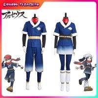 Pokémon Legends: Cosplay Arceus Akari Rei Costume Suit Set Halloween Carnival