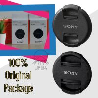 แท้ ฝาปิดเลนส์ Sony Lens Cap 40.5mm - 82mm ALC-F A5000 A5100 A6000 A6300 A6400 A6500 ZV-E1 ZV-E10 16-50 16-50mm 35 f1.8 โซนี่ ของแท้ ( ฝาเลนส์ ฝาปิดหน้าเลนส์ ฝาครอบเลนส์ ฝากล้อง ฝา )