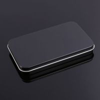 Organizer Case Small Metal Tinplate Can Storage Box For Makeup Double Eyelid Sticker Money Coin Key New item