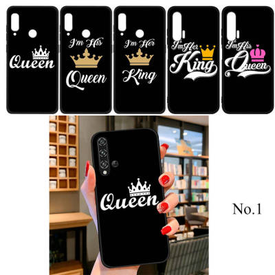 39FFA Couples King Queen อ่อนนุ่ม High Quality ซิลิโคน TPU Phone เคสโทรศัพท์ ปก หรับ Huawei P10 P20 P30 Pro Lite Y5P Y6 Y6P Y7A Y8P Y9A Y8S Y9S Y7 Y9 Prime