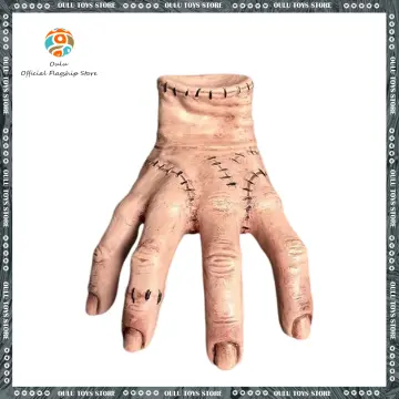 Horror Wednesday Thing Hand From Addams Family Cosplay Latex Figurine Home  Decor Desktop Crafts Halloween Party Costume Prop