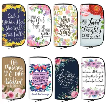 Western Embroidery Scripture Women Rhinestone Cross Bible Verse Handbag  Wallet in 18 Colors. Best Value. - Walmart.com