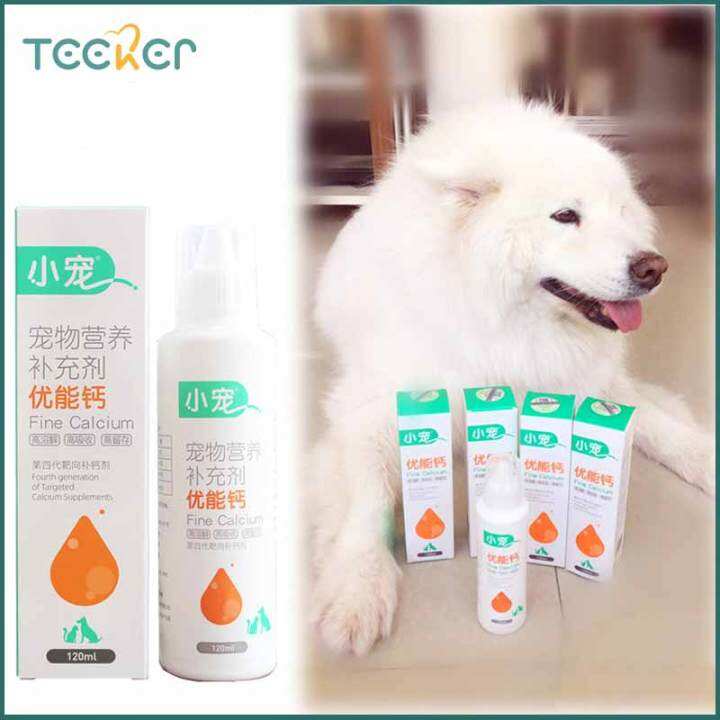 Calcium for Dogs Cats Growth Postpartum and Recovery Pet Teddy Puppies