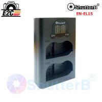 Shutter B Dual Charger EN-EL15 FOR NIKON