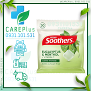 30 viên - Kẹo ngậm ho Soothers Eucalyptus & Menthol 3x10 Lozenge Multipack