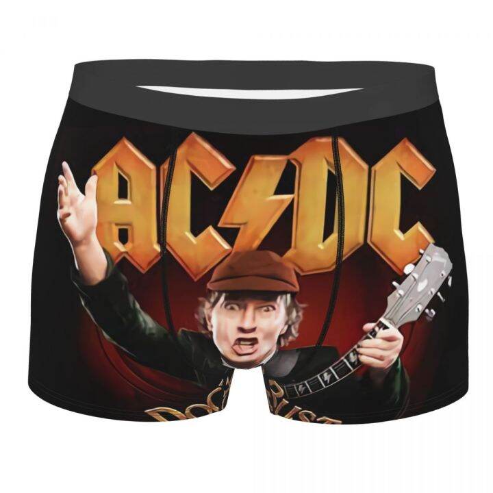 Everyday Clothing ‖ Heavy Metal Music AC DC Boxer Shorts Men 3D Printed