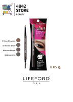 (โฉมใหม่) Lifeford Slim Eyebrow Pencil ดินสอเขียนคิ้ว หัวเรียวเล็ก หมุนออโต้ ไลฟ์ฟอร์ด สลิม อายโบรว์ เพนซิล