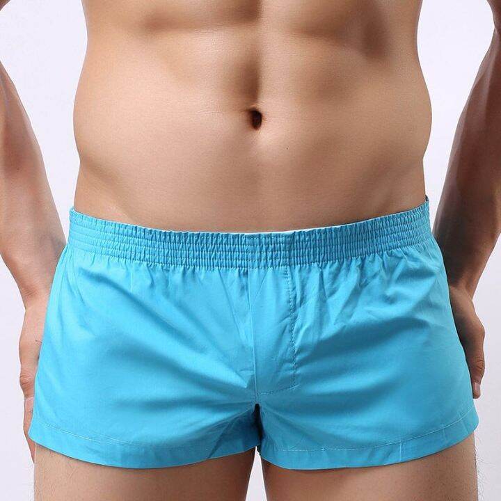 2022-men-summer-breathable-cotton-male-gym-sports-running-sleep-comfortable-casual-shorts-for-7-colors