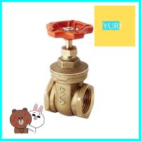 ประตูน้ำทองเหลือง ANA 1 1/4 นิ้ว สีทองBRASS GATE VALVE ANA 1 1/4" GOLD **สินค้าแนะนำ**