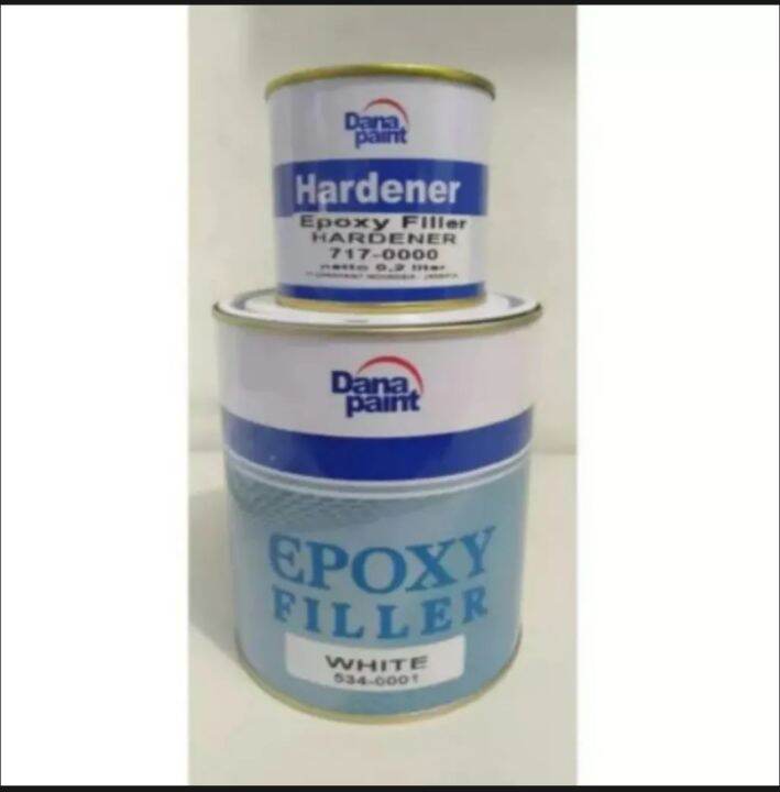 CAT DUCO DANAPAINT EPOXY / EPOXI FILLER + HARDENER CAT DASAR EPOXI