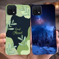 เคส A16K Oppo เคส A16e Oppo มีสไตล์อาร์ตผ้าหุ้มหลังทาสีซิลิโคนนิ่มเคสโทรศัพท์สำหรับ Oppo A16k OppoA16e OppoA16k เคส