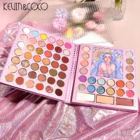 KC223588 Kevin&amp;coco 69 Shades Eyeshadow Palette, Highlighting Eyeshadow เซ็ตแต่งหน้า อายแชโดว์ บลัชออน ไฮไลท์