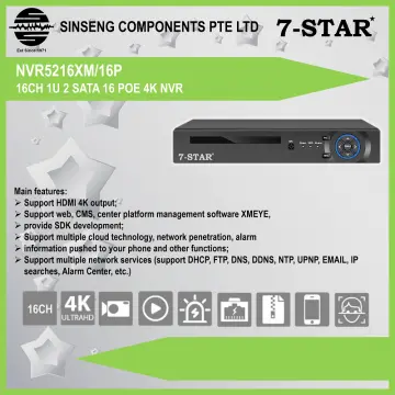 hikvision 16 channel nvr 2 sata price