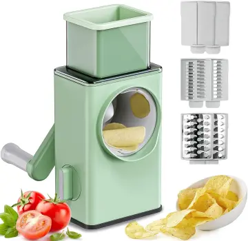 Professional Mandoline Slicer by Kitchinfinite - 6 Multifunctional &  Adjustable