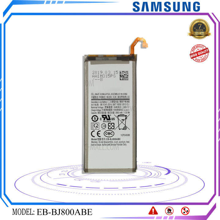 แบตเตอรี่-สำหรับรุ่น-samsung-galaxy-j8-2018-eb-bj800abe-3000mah-high-quality-มีประกัน-6-เดือน