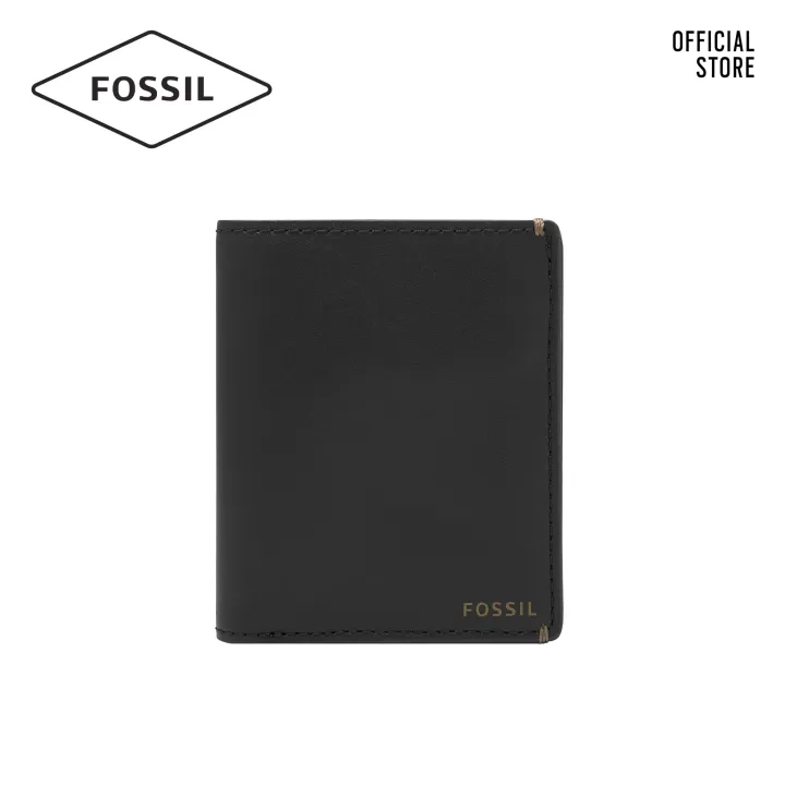 Fossil Joshua Vegan Cactus Front Pocket Wallet Black ML4462001 | Lazada PH