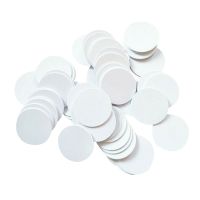 ✎✱ 100Pcs/Lot for NTAG215 NFC PVC Coins Chip Phones Available Labels Tag 215