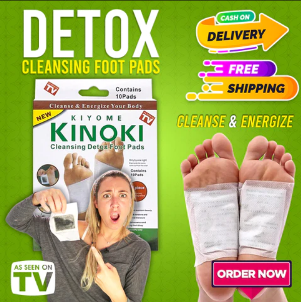 Kiyome Kinoki cleansing detox foot pads Lazada PH