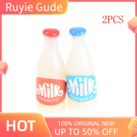 Ruyie 2pcs Miniature นมแก้วครัวเครื่องดื่มอาหารถ้วยตกแต่ง