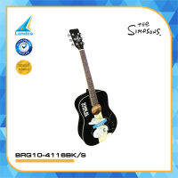 Simpson กีต้าร์โปร่ง 14 ข้อ รุ่น BRG10-4116BK/S 41" (Black) พร้อมกระเป๋า