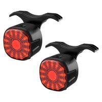 Bicycle Tail Light Sensing Bright Rear Light USB Rechargeable 6 Light Mode Options Precise Brake Sensing Flashing Bike Light Rear For Night Riding amazing