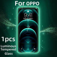 ♥สินค้า Gratis Ongkir + สปอต♥Luminous ถุงลมนิรภัยปกป้องหน้าจอ OPPO A15 A15S A16 A16S A16K A55 A54 A74 A94 A96 4G 5G A3S A5S A7 A8 A31 A53 A32 A5 A9 2020 A12 A12E A52 A92 Reno 2F 4 5 6 7 8 Z ฟิล์มป้องกันกระจกเทมเปอร์เรืองแสงคลุมทั้งหมด