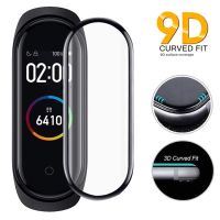 {digital pendant} 9D ฟิล์มวง Xiaomi Mi ปกป้องหน้าจอสำหรับเต็มรูปแบบ6 7สายฟิล์ม Mi สมาร์ทวอท์ช Miband แก้วป้องกันนุ่มฟิล์ม Xiaomi 4 5Screen Protectors