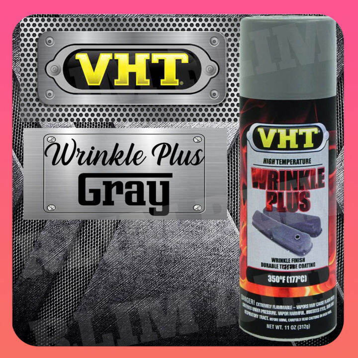 VHT Wrinkle Plus GRAY Spray Paint Spraypaint Car Automotive Motorcycle
