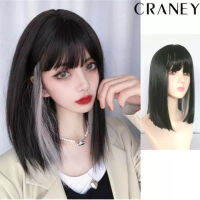 Craney วิกผมผู้หญิง วิกผมแฟชั่นผญ วิกผมปลอมผญ 40ซม.