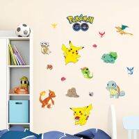 【Thriving】 Sandaras Pokemon GO DIY Pocket Monster Pikachu สติ๊กเกอร์ติดผนังสติ๊กเกอร์1494ไวนิลภาพจิตรกรรมฝาผนังเด็กทารกเนอสเซอรี่ประดับห้อง