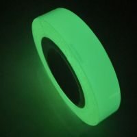 1PC Luminous Tape Green Warning Ground Light Storage Stair Anti-Slip Sticker Reflective Fluorescent Tape Safety Cones Tape