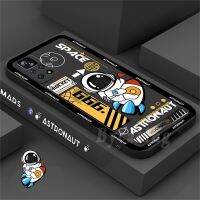 เคสโทรศัพท์มือถือ นิ่ม ขอบตรง ลายจรวดนักบินอวกาศ สําหรับ Note 11S 10C 10A 9C 9T 9A 10 5G 10S 9 Note8 Note7 X3 NFC