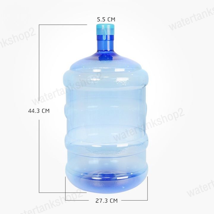 ถังน้ำดื่ม-ถังน้ำpet-ขนาด-18-9-ลิตร-ชุด-5-ใบ-ถังฝาตบ-สำหรับใส่น้ำดื่ม-สีน้ำเงิน-yongthai