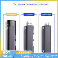 Type-C/usb ด็อกต่อขยาย Multi-4-Port ฮับตัวแยกฮับการขยายตัวโอทีจี4-In-1 5Gbps พร้อมฝาครอบกันฝุ่น