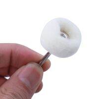 1/5/10Pcs Felt Grinding Sanding Head Abrasive Buffing Wheel 3mm Shank Cotton Thread Polishing mini Brush for Dremel Dril Jade