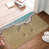 Bathroom Non-Slip Carpet Beach Feet Bedroom Mat Welcome Doormat Floor Decor Rug