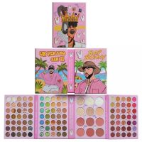 ∋✲ Bella Ultramo 117 color eyeshadow pallet High Pigmented bad bunny palette maquillage paleta de sombra